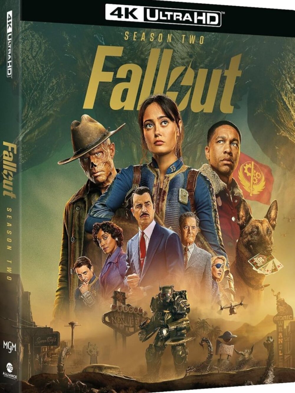 Fallout Season Two 4K UHD - High-Quality Blu-ray, Action-Packed Adventure
